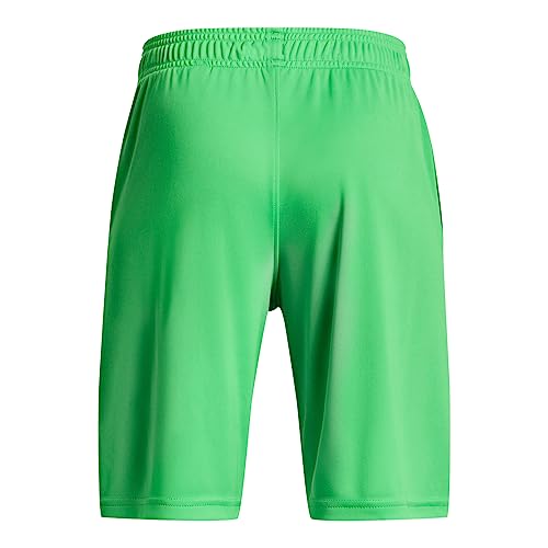 Under Armour Boys Prototype 2.0 Logo Shorts, (316) Green Screen / / Greenwood, X-Large